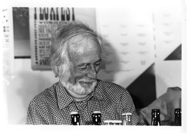 Robert Watts (Photo: Karsten Weirup, 1985)
